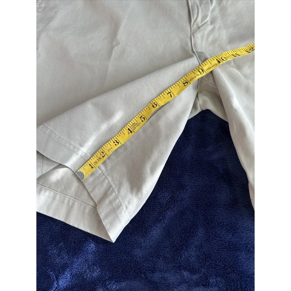 Mens Cutter & Buck Flat Front‎ Khaki Shorts Size 34 Inseam 9